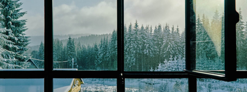 blick ins freie sachsen oberes vogtland permakultur alte fabrik ferienloft cabin camping im wald konzerte permakultur streuobstwiese kulturelle veranstaltungen sterne klare luft urlaub mitten im gruenen in der natur oekologischer anbau autarkie industriestil vintage winter