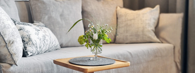 nachhaltige unterkunft apartments goldvogel fischen allgaeu urlaub in den bergen biologisch ökologisch regional hausgemacht architekt innenarchitekt sofa blaumeise