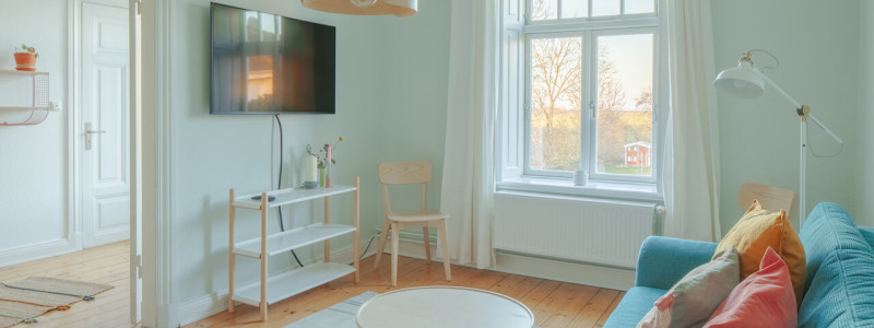 hejnielsons fehmarn ostsee urlaub mit kindern am meer in der natur nachhaltige ferienwohnungen umweltbewusst permakulturgarten ökostrom ökogas ferienwohnung viktoria wohnbereich