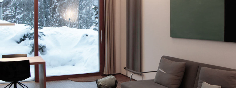 jotvier jungholz ferienwohnung allgäu urlaub in den bergen in der natur mit der familie mit hund nachhaltige bauweise heimische natürliche hölzer baumaterialien von drinnen nach draussen winter