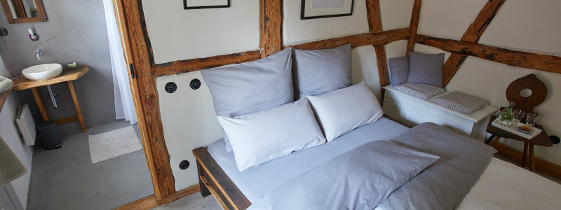 Sande Sieben Schleswig Holstein Land Pension Cafe Biosphärenreservat Schaalsee Urlaub auf dem Land Urlaub mit Kindern Urlaub am Wasser Denkmalschutz Hof Landleben Landlust regionale saisonale frische Küche Zimmer 3